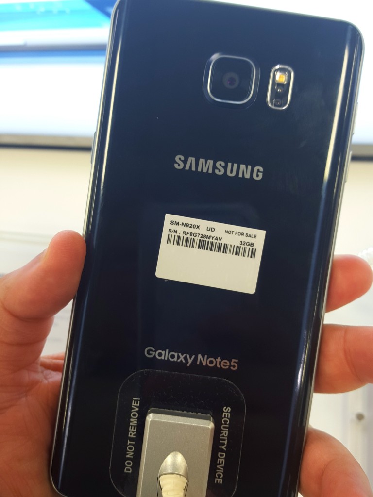 Galaxy Note 5 back cover