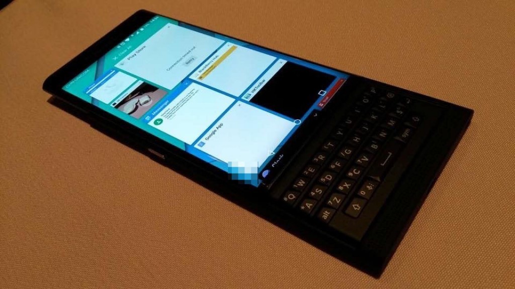 BlackBerry Venice task manager