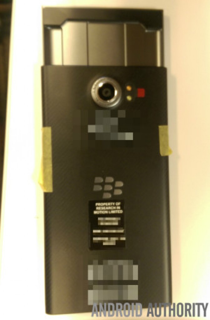 BlackBerry Venice back cover