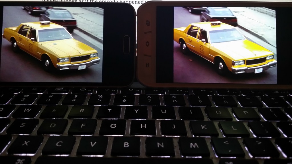 Full HD vs. Quad HD photo