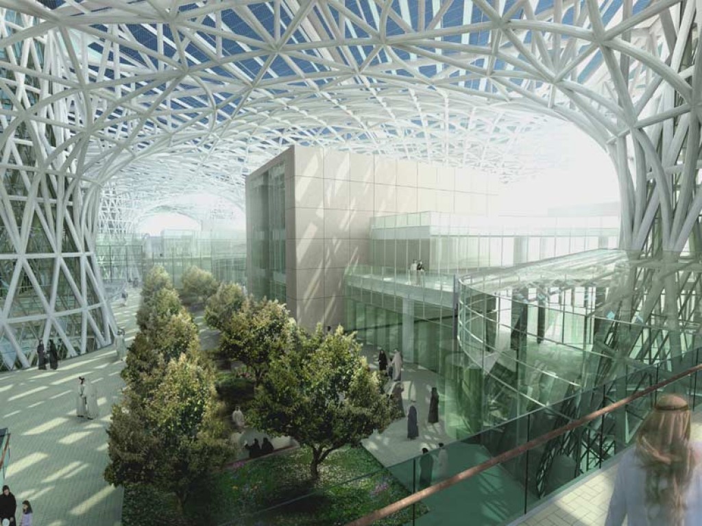 Masdar City in Abu Dhabi