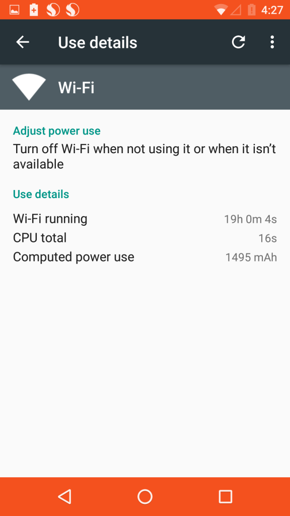 Android Marshmallow app battery 2