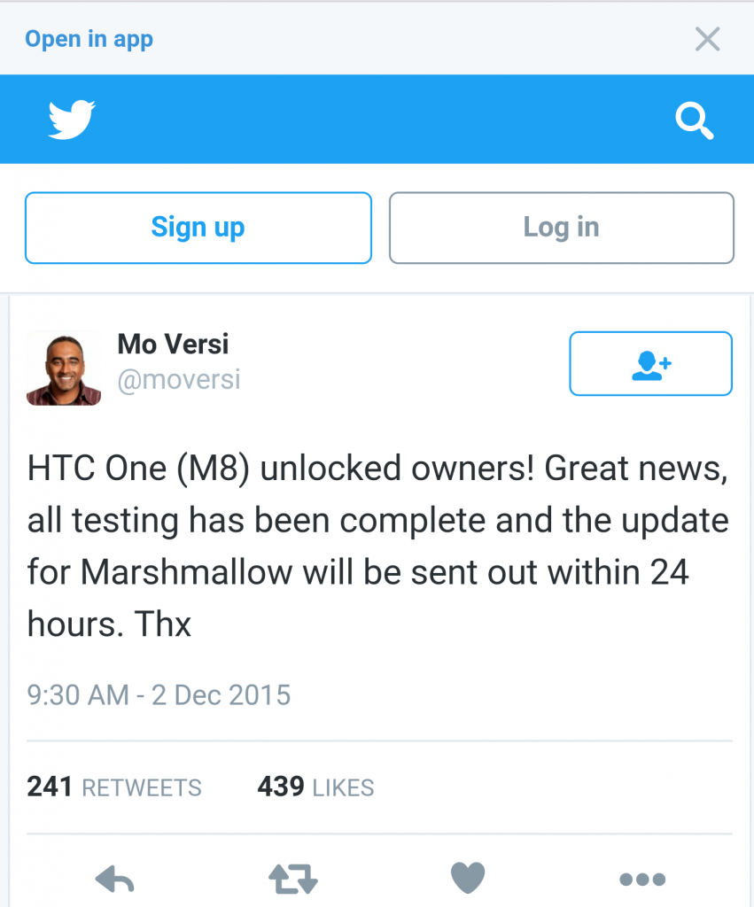 android marshmallow htc