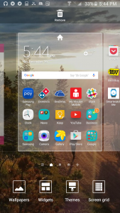 how to have more icons on rows in Android 1