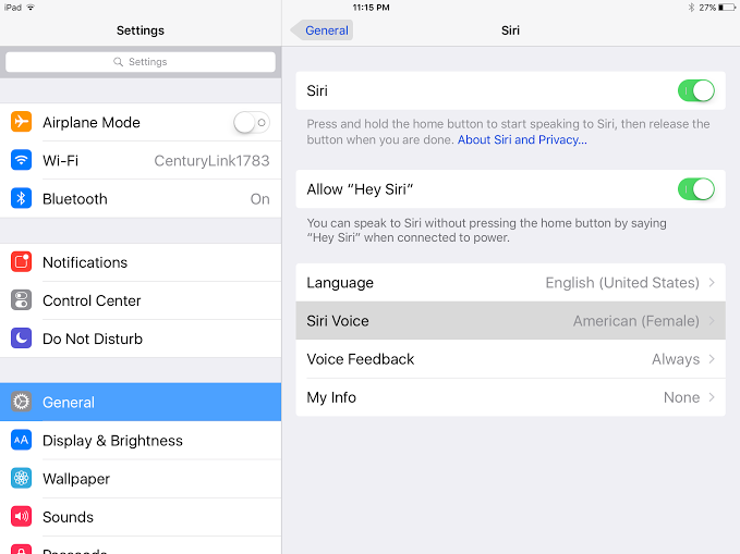 how to change Siri gender on iPhone and iPad 1