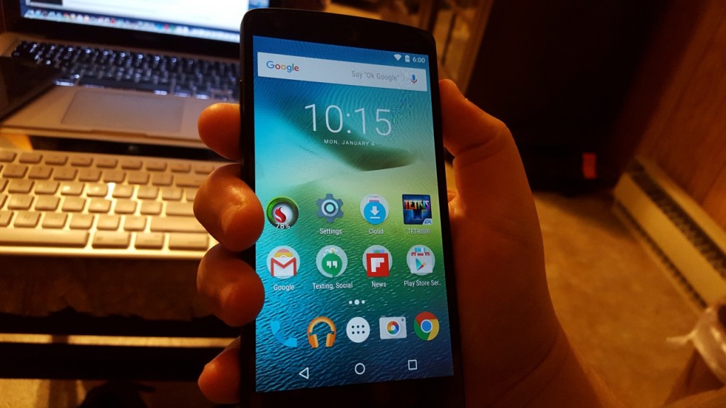 take a screenshot on the Nexus 5 3