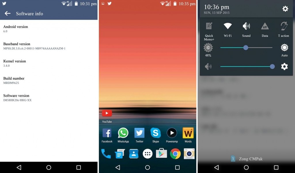 LG G3 Android Marshmallow