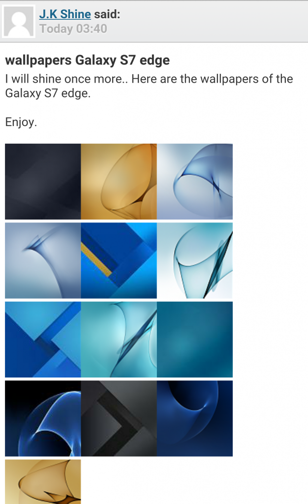 galaxy s7 wallpaper leak 