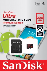 200GB microSD SanDisk