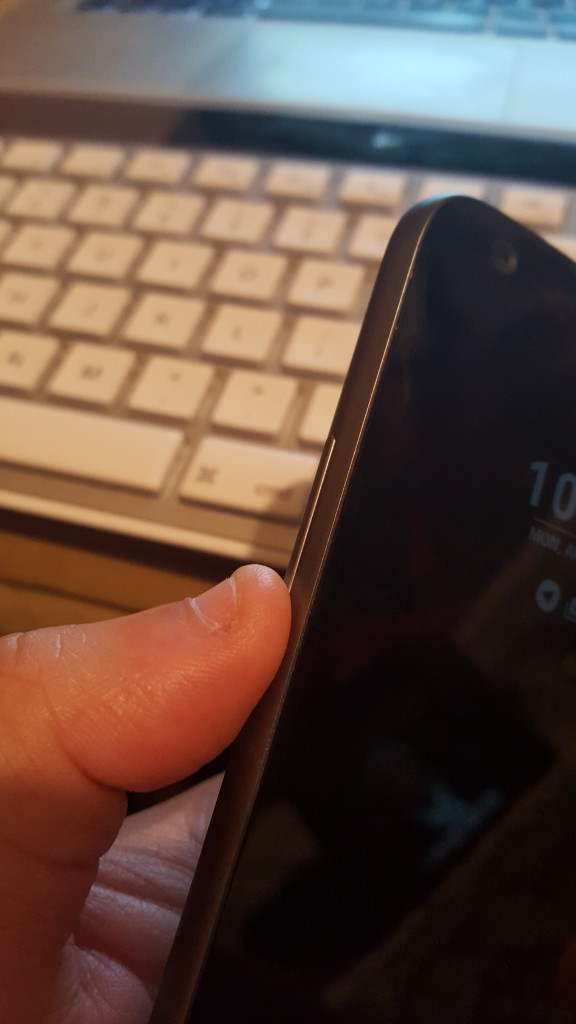 LG G5 side volume rocker