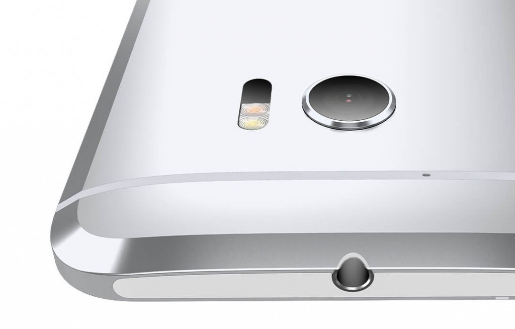 HTC 10 silver upside