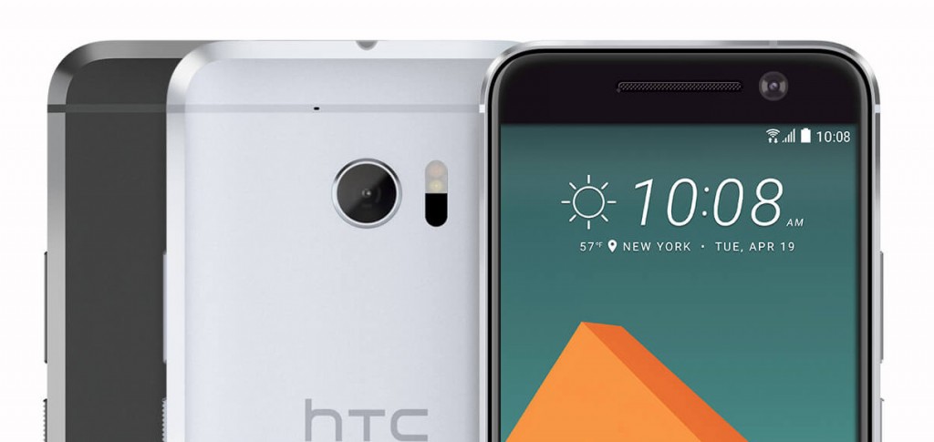 HTC 10 white green wallpaper