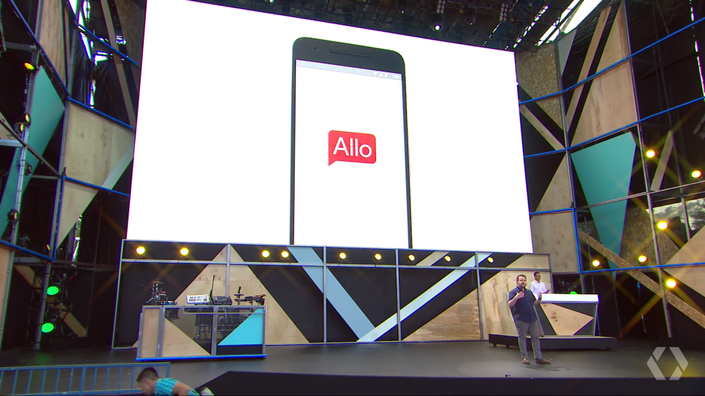 Google Allo at Google IO 2016