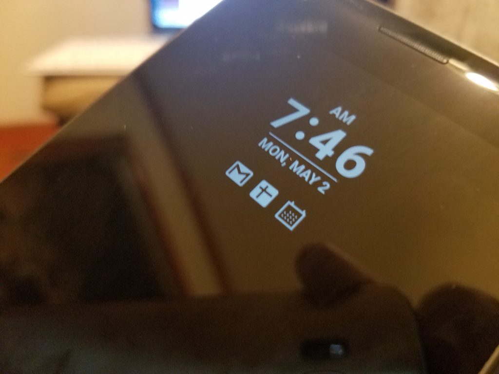LG G5 Always On Display