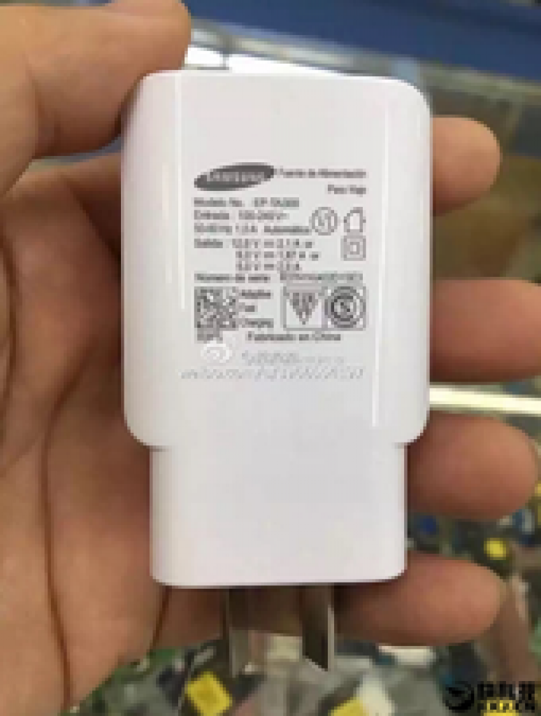 Galaxy Note 7 charger output/input info