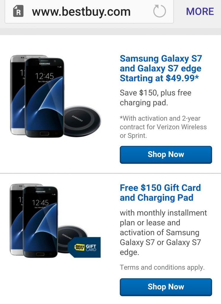 Galaxy S7 fourth of July deal Best Buy