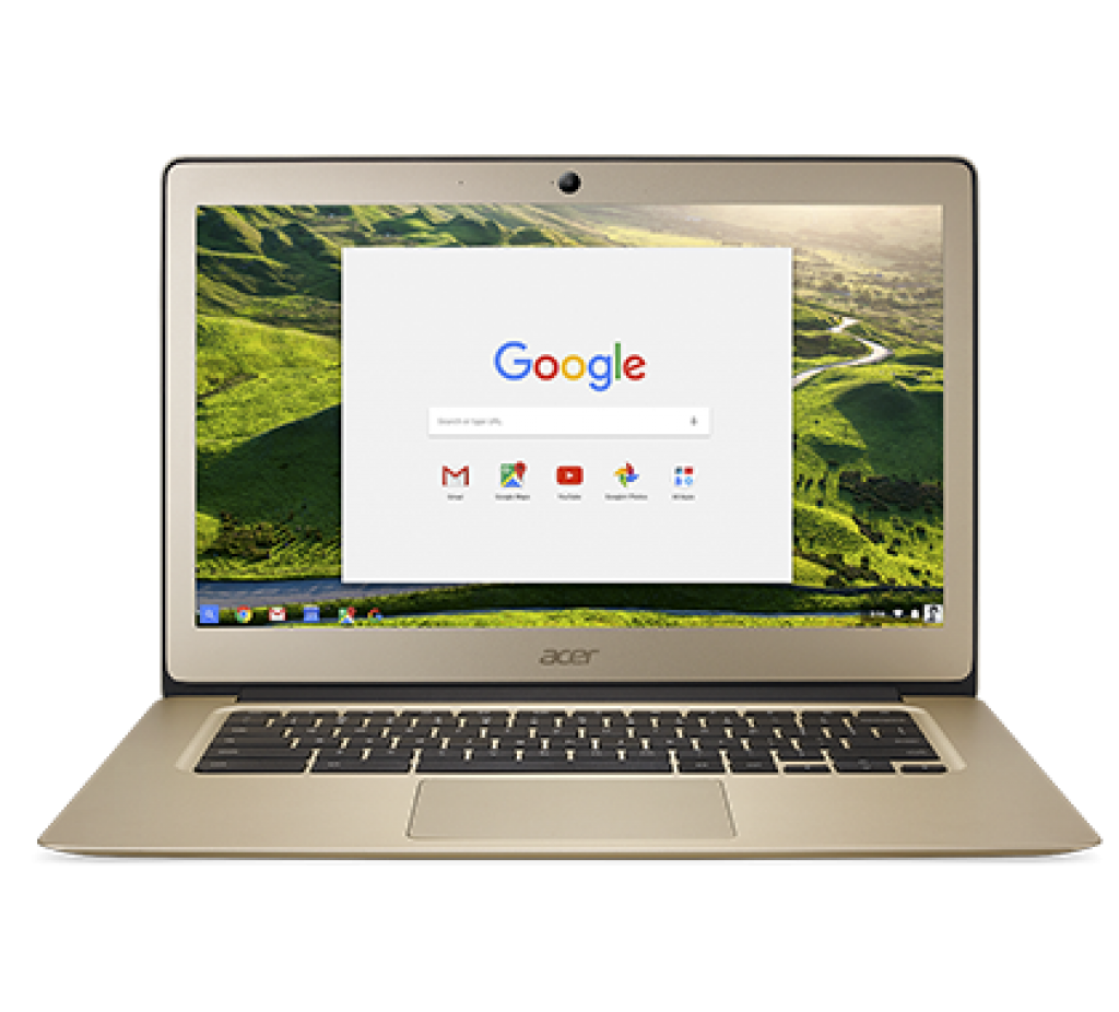 Acer Chromebook 14 gold display