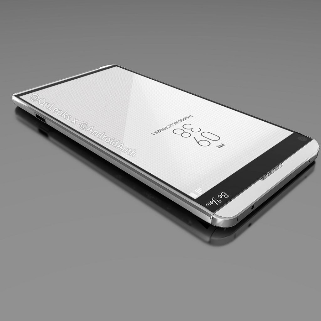 LG V20 render front display