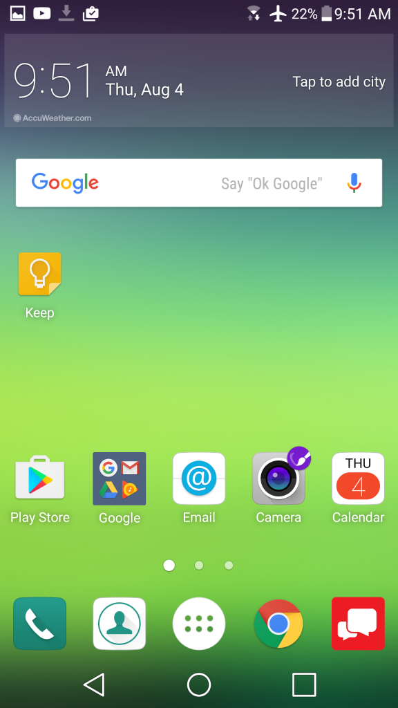LG G5 icons - a
