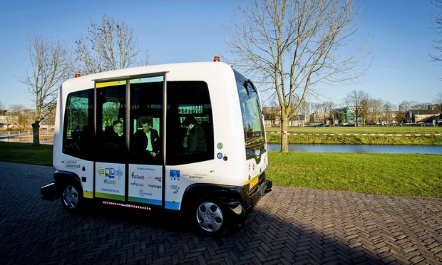 Self-driving buses