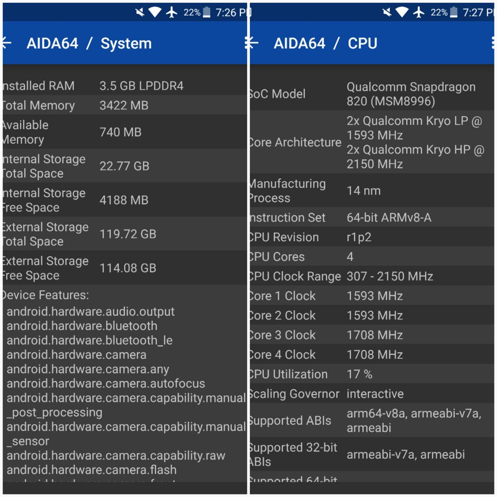 Galaxy S7 edge processor and RAM
