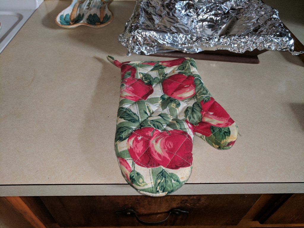 pixel xl pink oven mitt flash