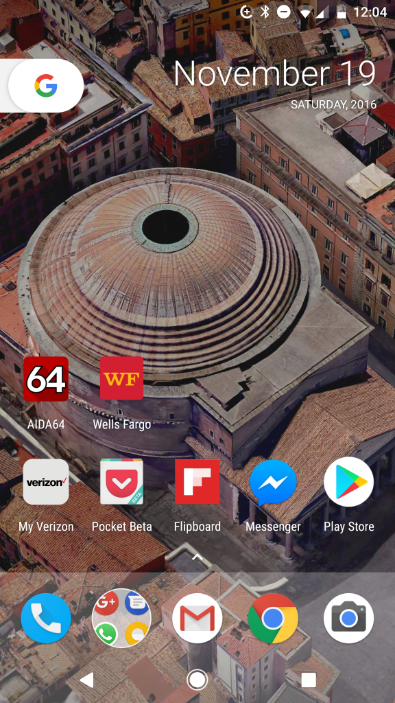 Pixel XL Pixel Launcher