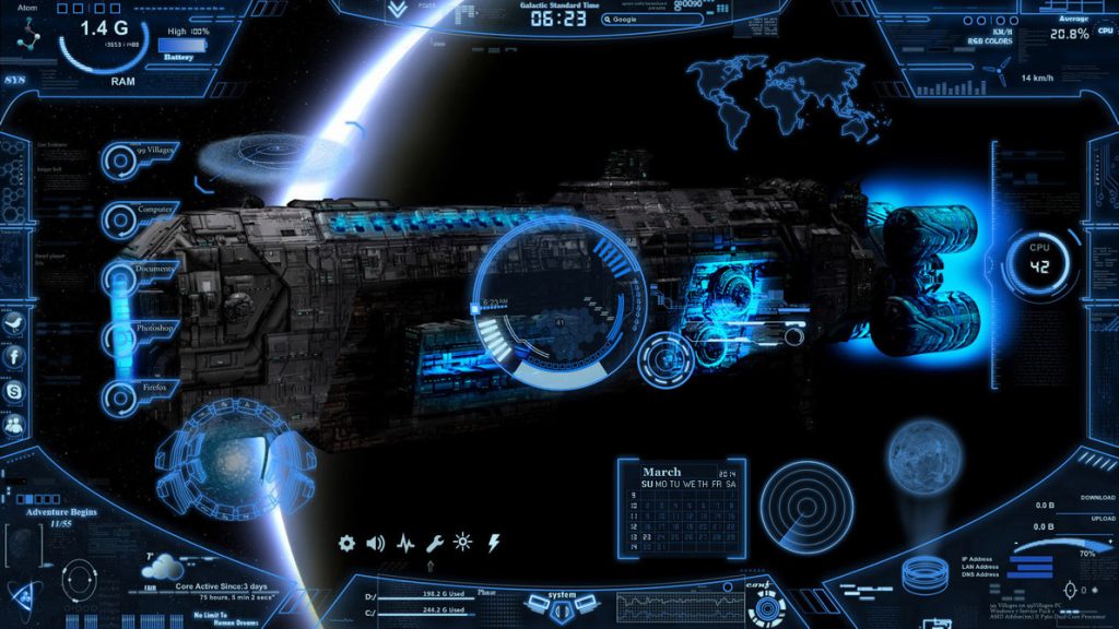 neon_space_rainmeter
