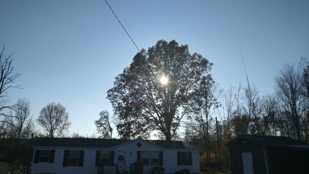 OnePlus 3 sky and sun