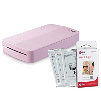 LG Mini Portable Mobile photo printer+30 Zink paper sheet