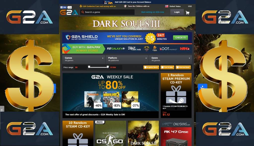 G2A alternatives