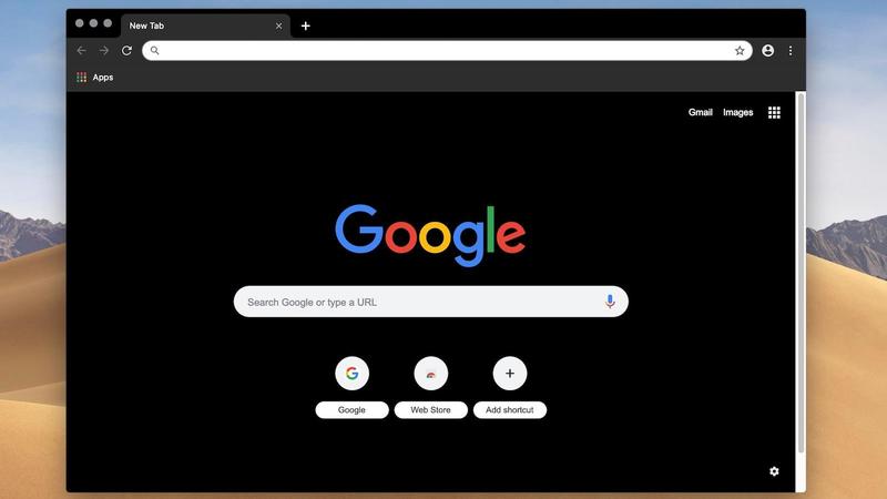 dark mode on chrome