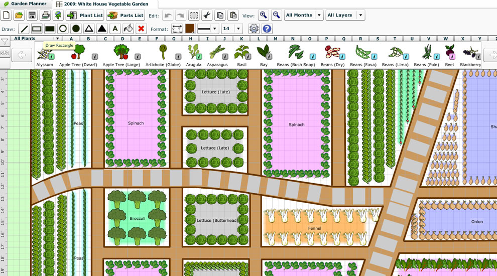 Gardening Planning Software