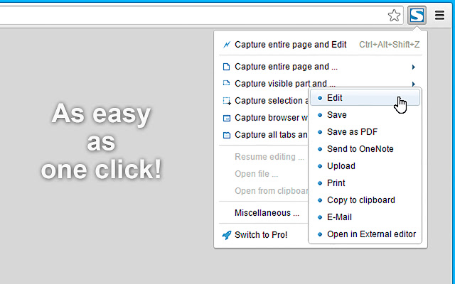 Screenshot Chrome