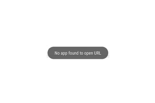 No App Found