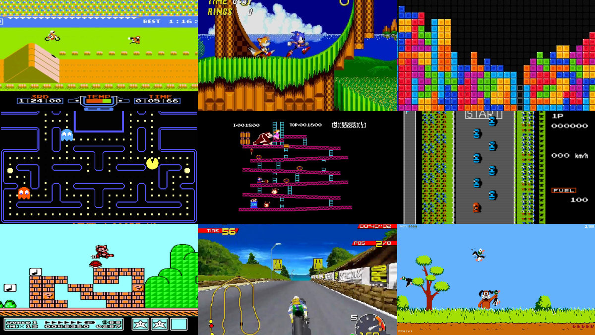 retro video games
