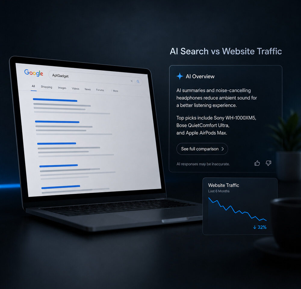 AI search killing website traffic