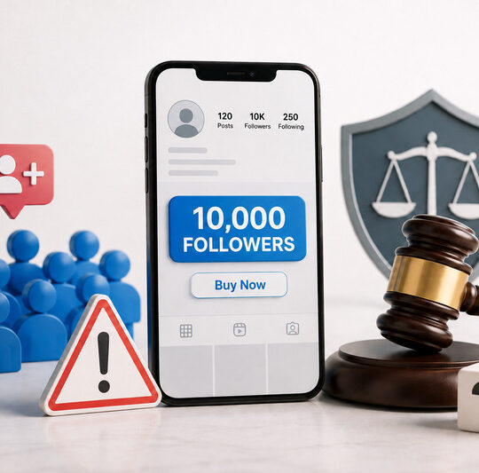 Social media follower buying legality